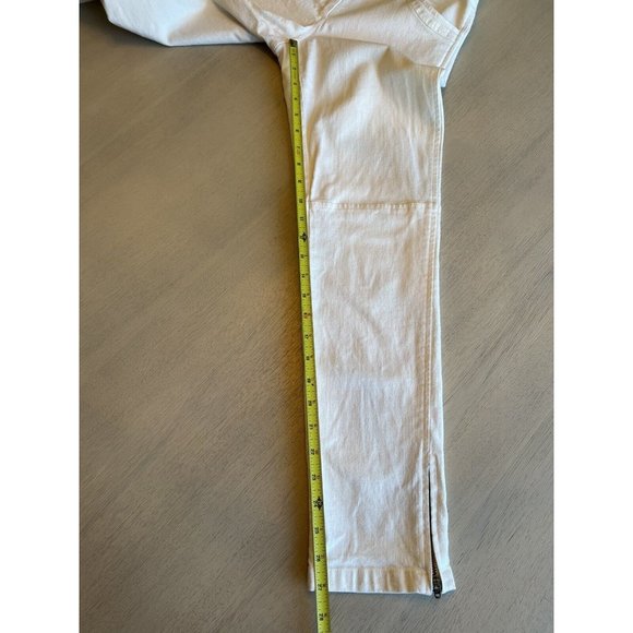 Emerson‎ Fry Mick White Ankle Zipper Jeans Size 6 - Picture 13 of 16